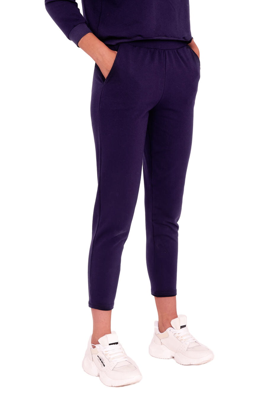 Dres damski Ella kolor czerwono/granatowy