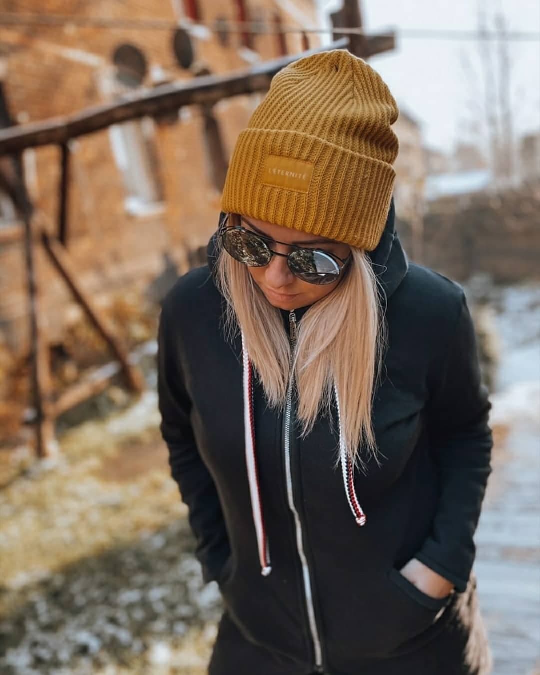 BLUZA-PŁASZCZ LONGLINE CZARNA