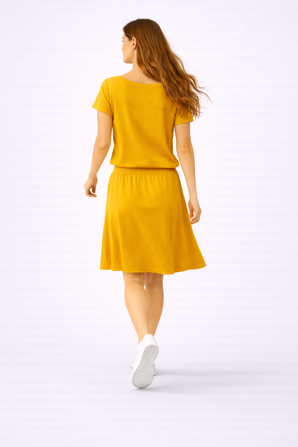 KOMPLET DAMSKI ,,NOEL" MUSZTARDA