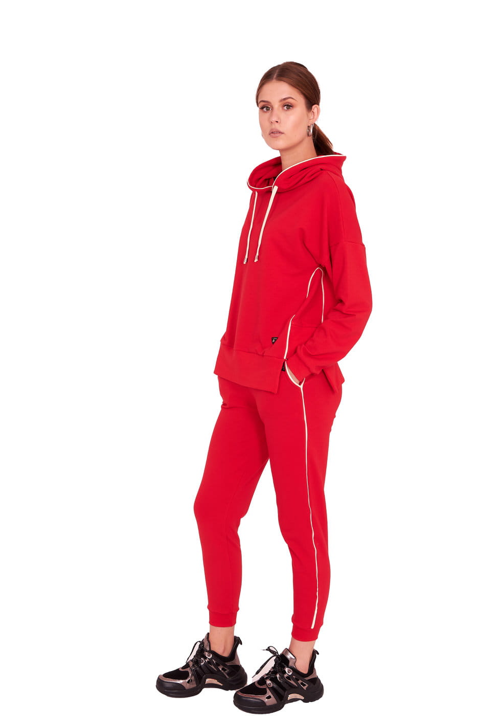 DRES DAMSKI OLA KOLOR CZERWONY