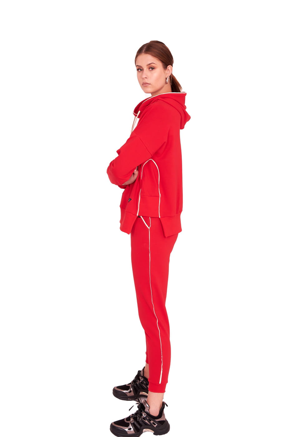 DRES DAMSKI OLA KOLOR CZERWONY