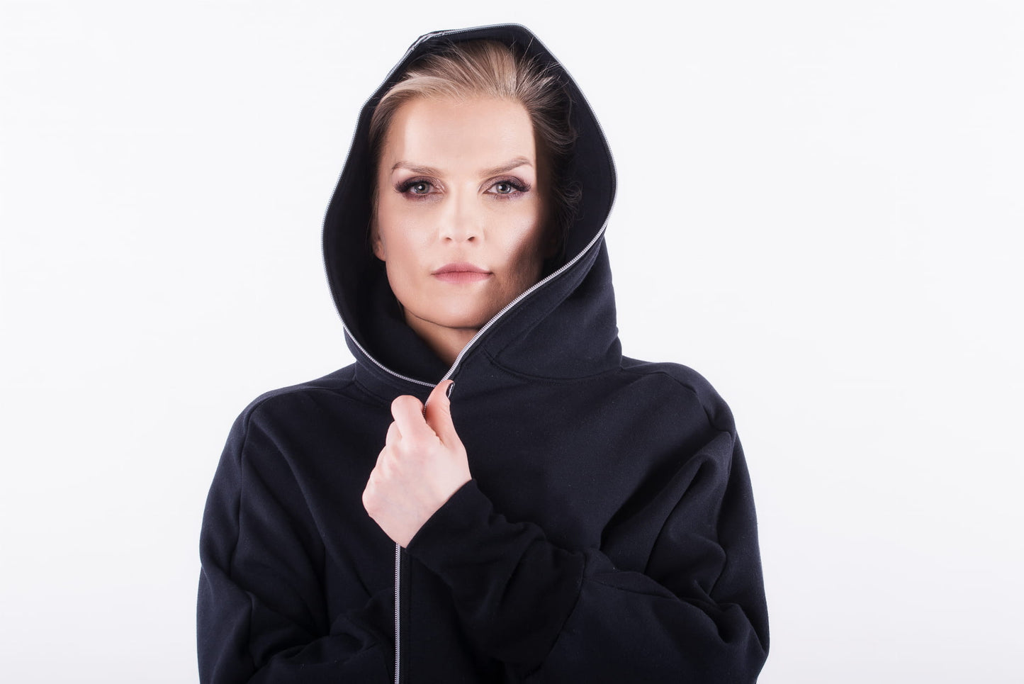 BLUZA NIETOPERZ NA ZAMEK CZARNA
