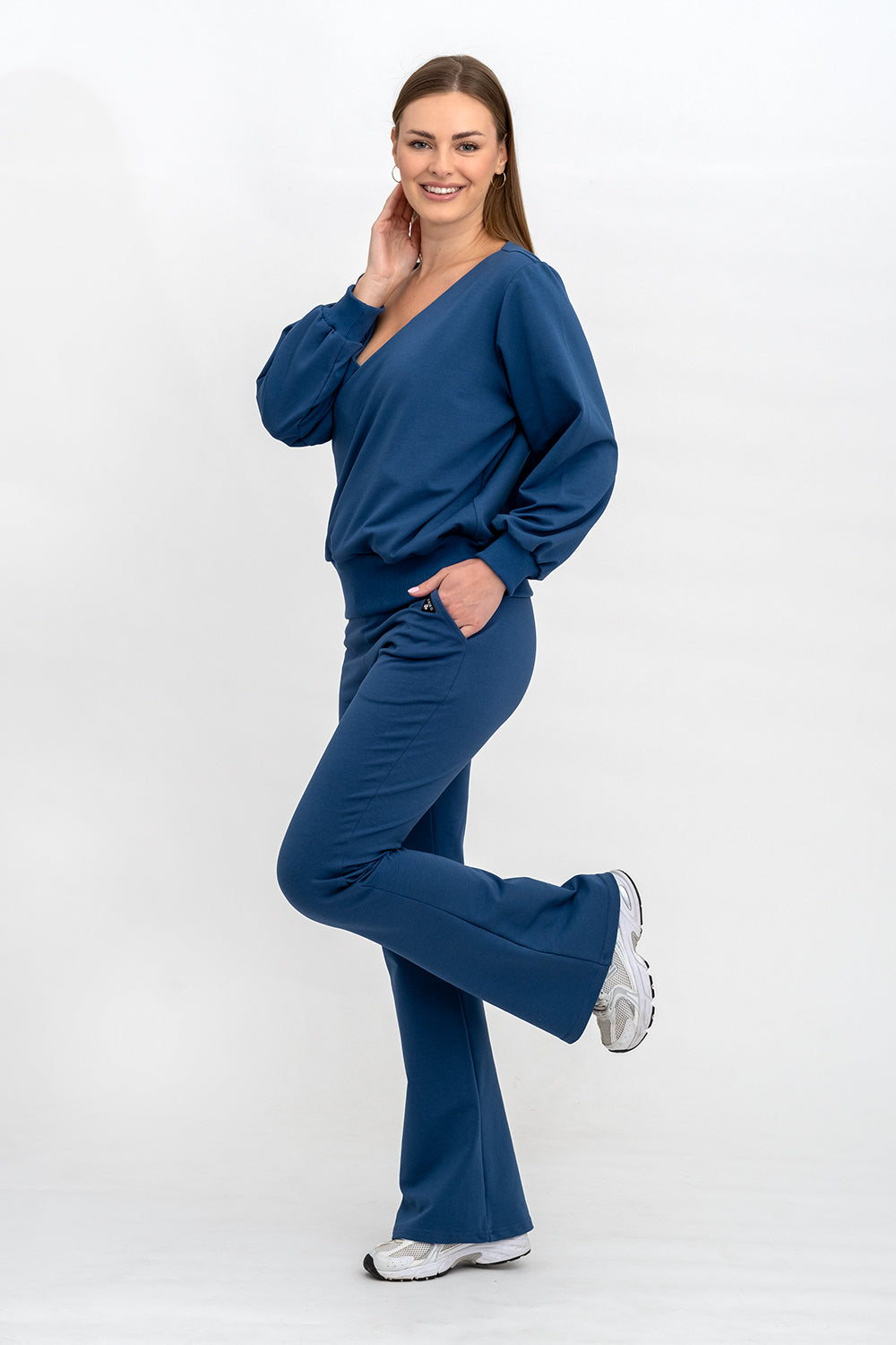 KOMPLET DRESOWY ,,LUCCY" DENIM