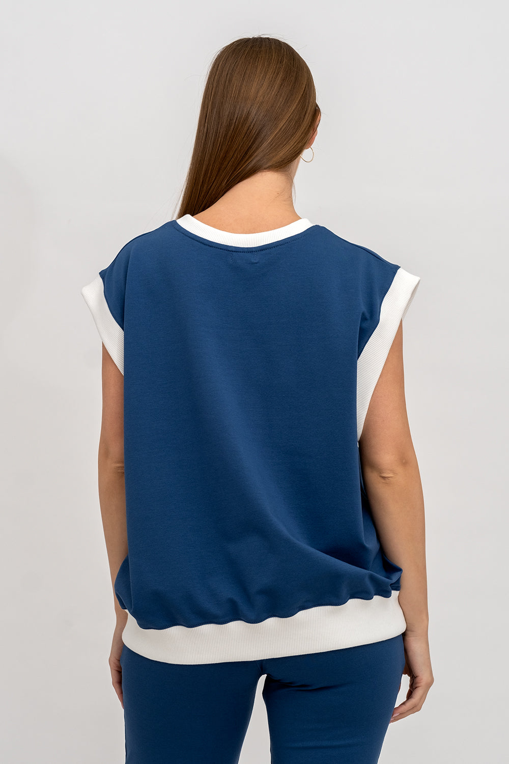 BEZRĘKAWNIK ,,AMORE" DENIM