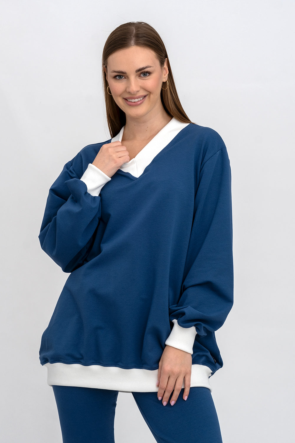 BLUZA ,,COMFORT" DENIM