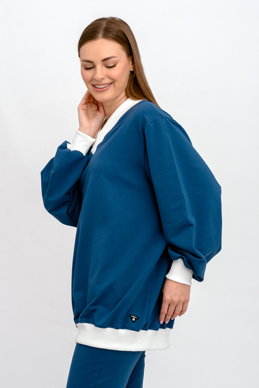 BLUZA ,,COMFORT" DENIM