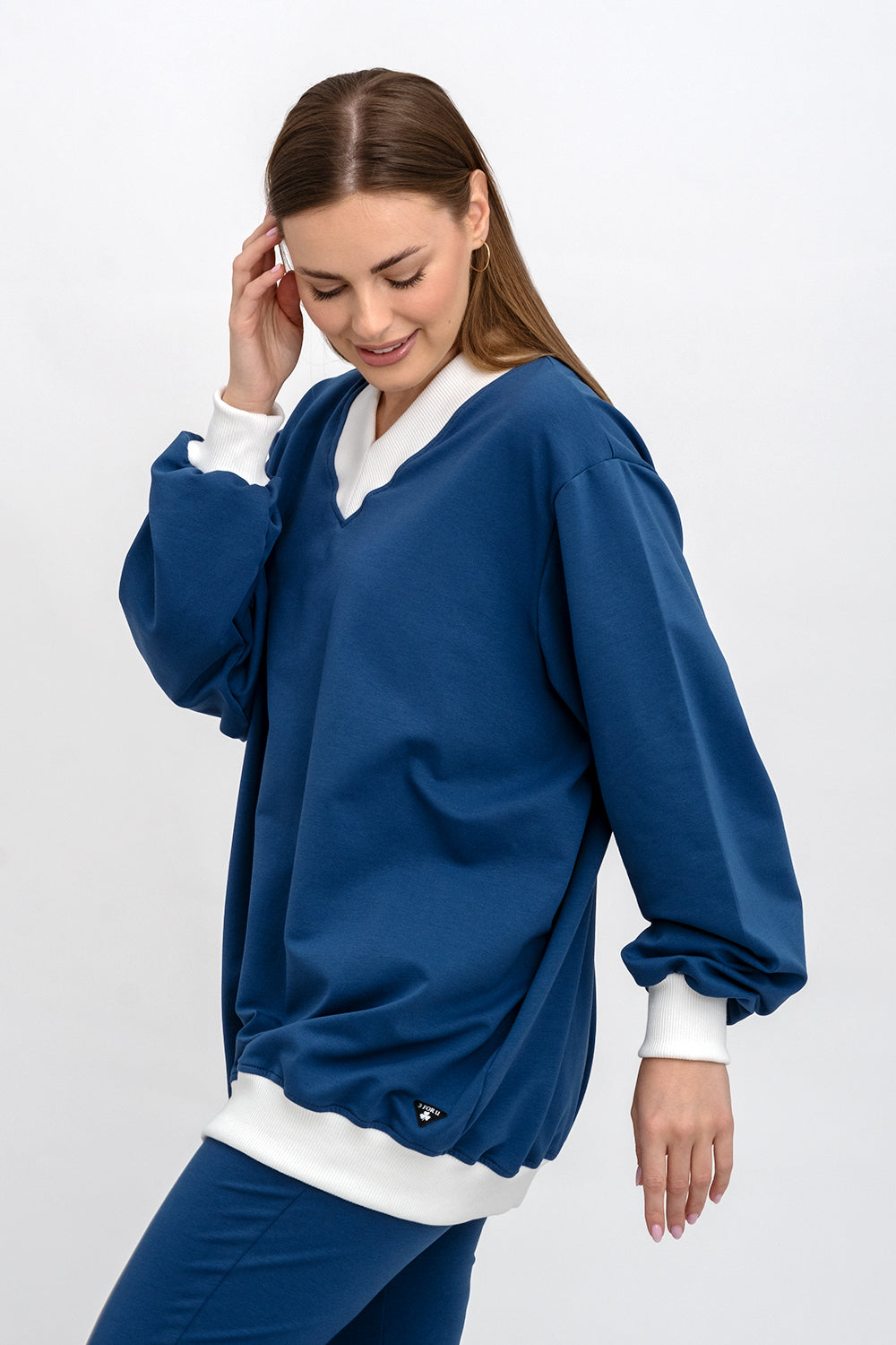 BLUZA ,,COMFORT" DENIM