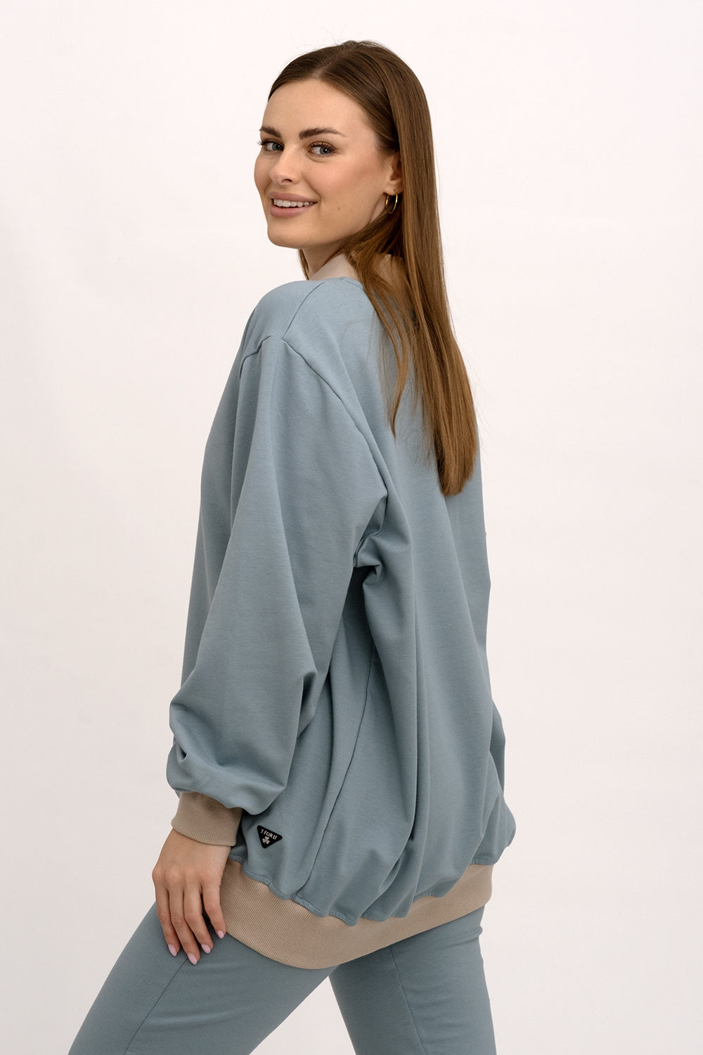 BLUZA ,,COMFORT" NIEBIESKI
