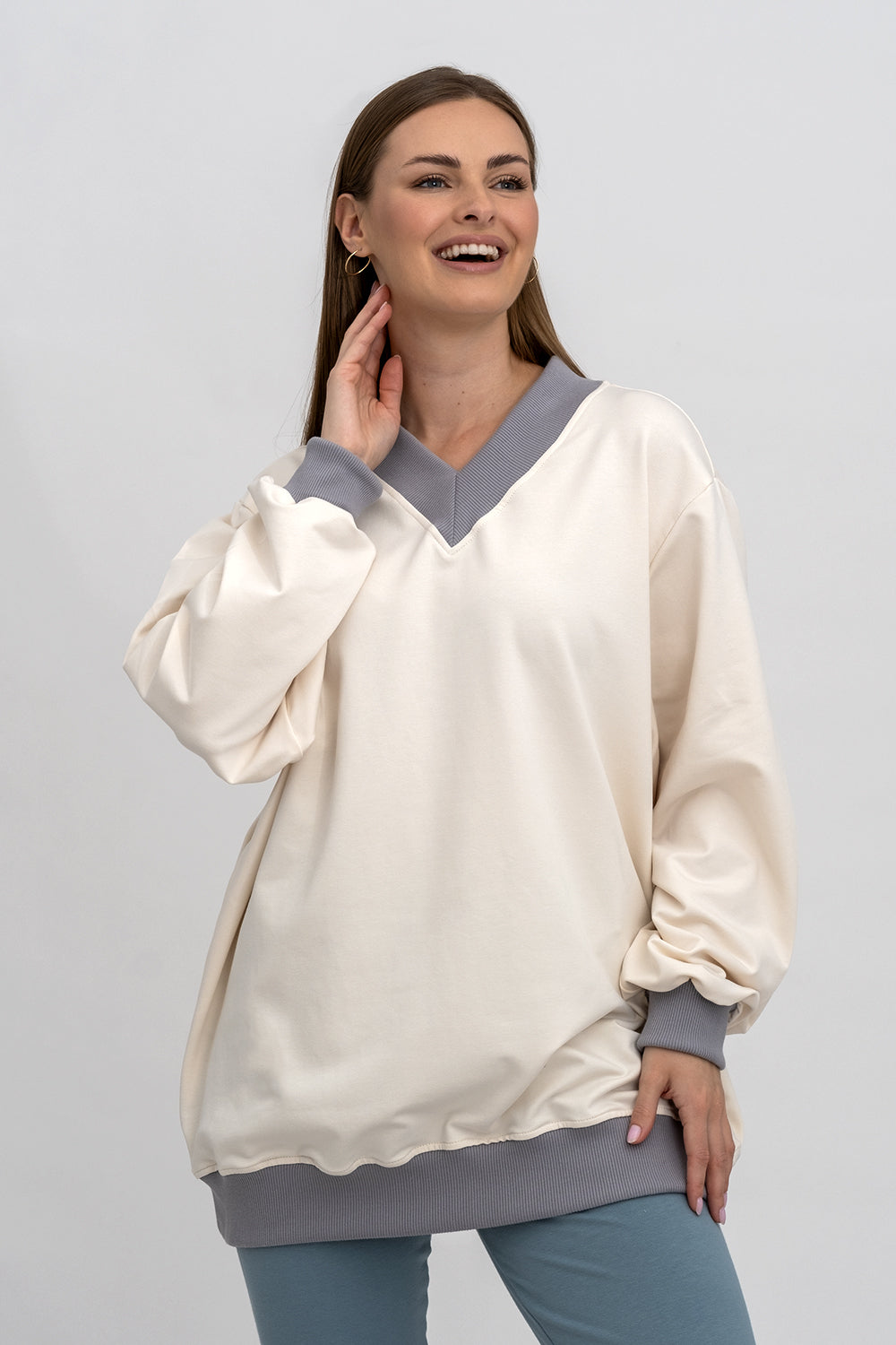 BLUZA ,,COMFORT" WANILIA