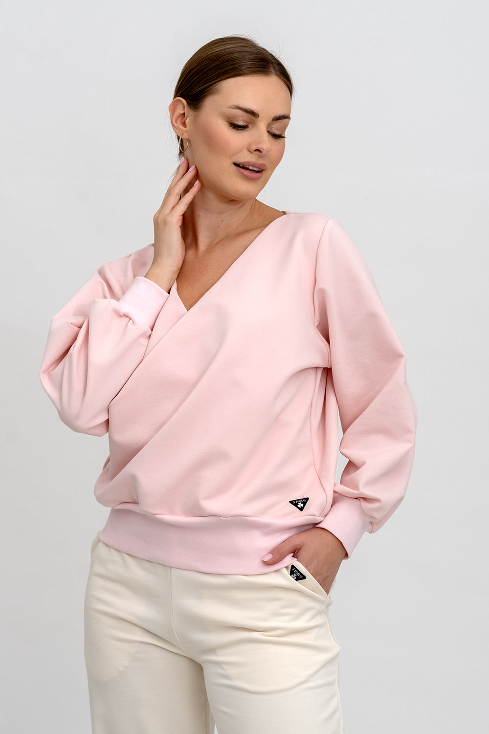 BLUZA ,,LUCCY" RÓŻ