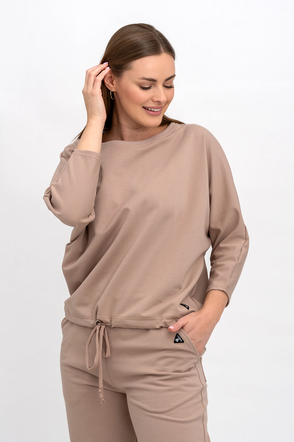BLUZA ,,VERONA" CAPUCINO