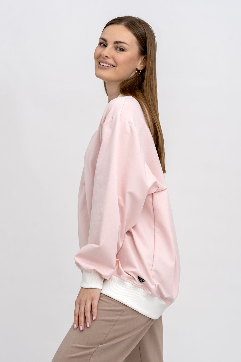 BLUZA ,,COMFORT" RÓŻ
