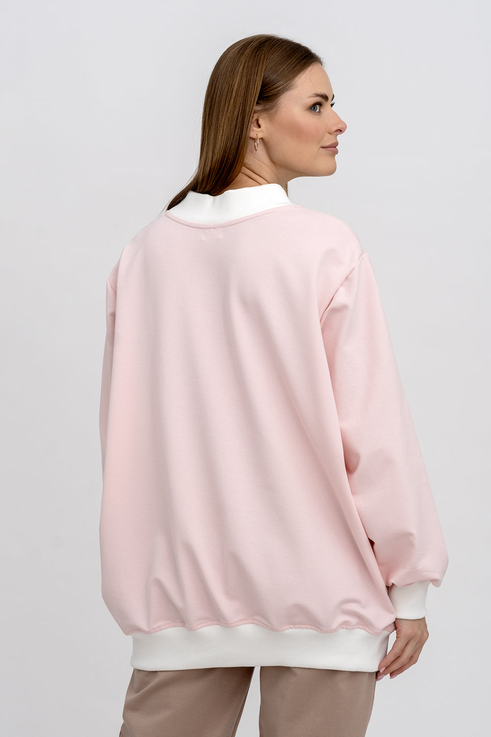 BLUZA ,,COMFORT" RÓŻ