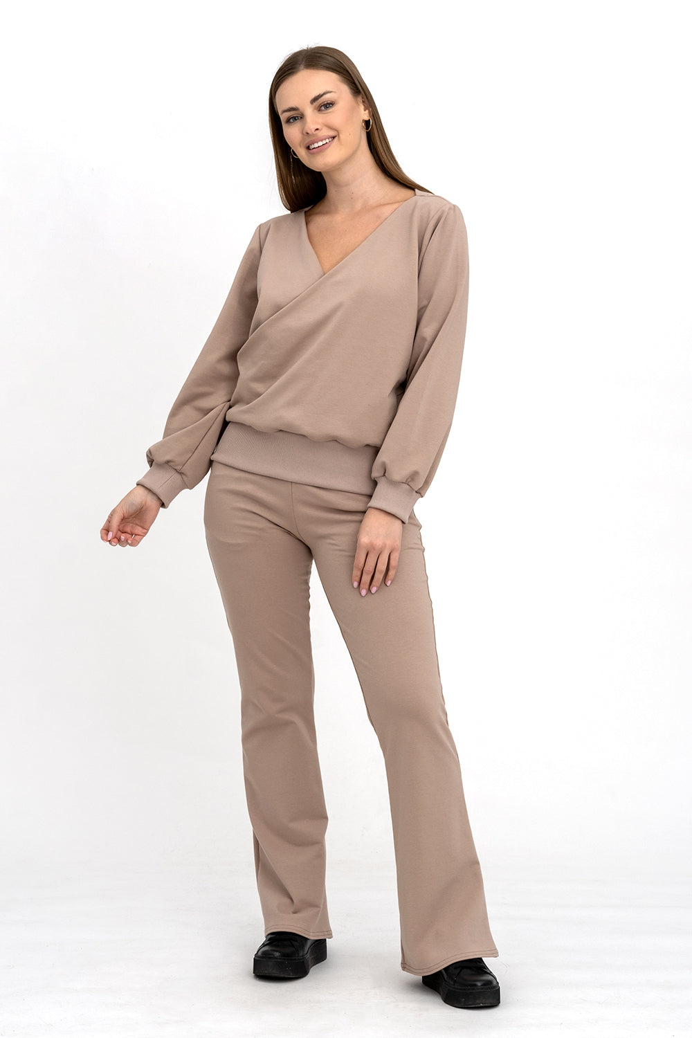 KOMPLET DRESOWY ,,LUCCY" CAPUCINO