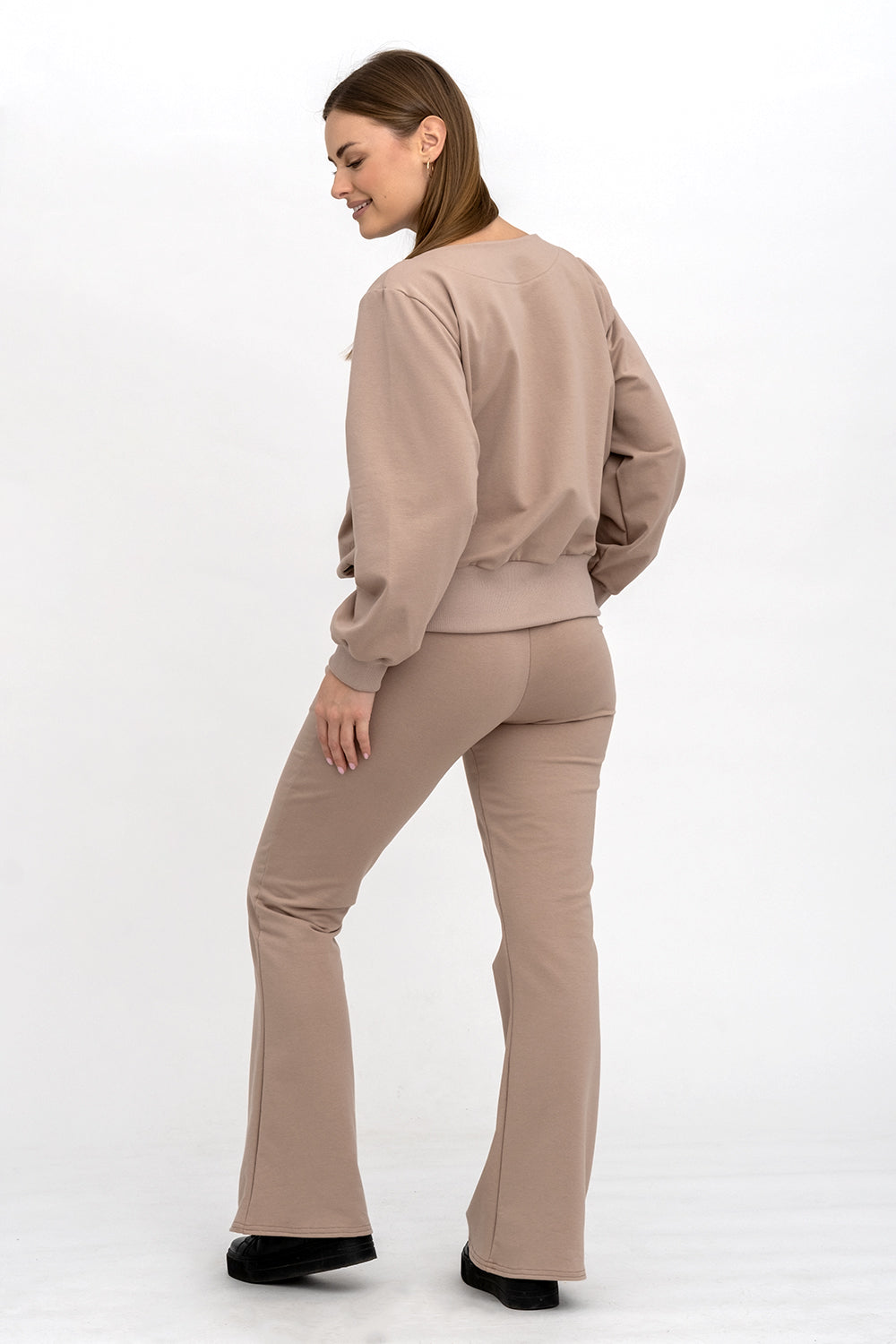 KOMPLET DRESOWY ,,LUCCY" CAPUCINO