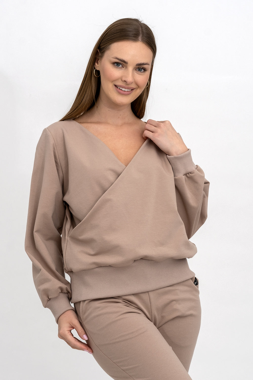 BLUZA ,,LUCCY" CAPUCINO