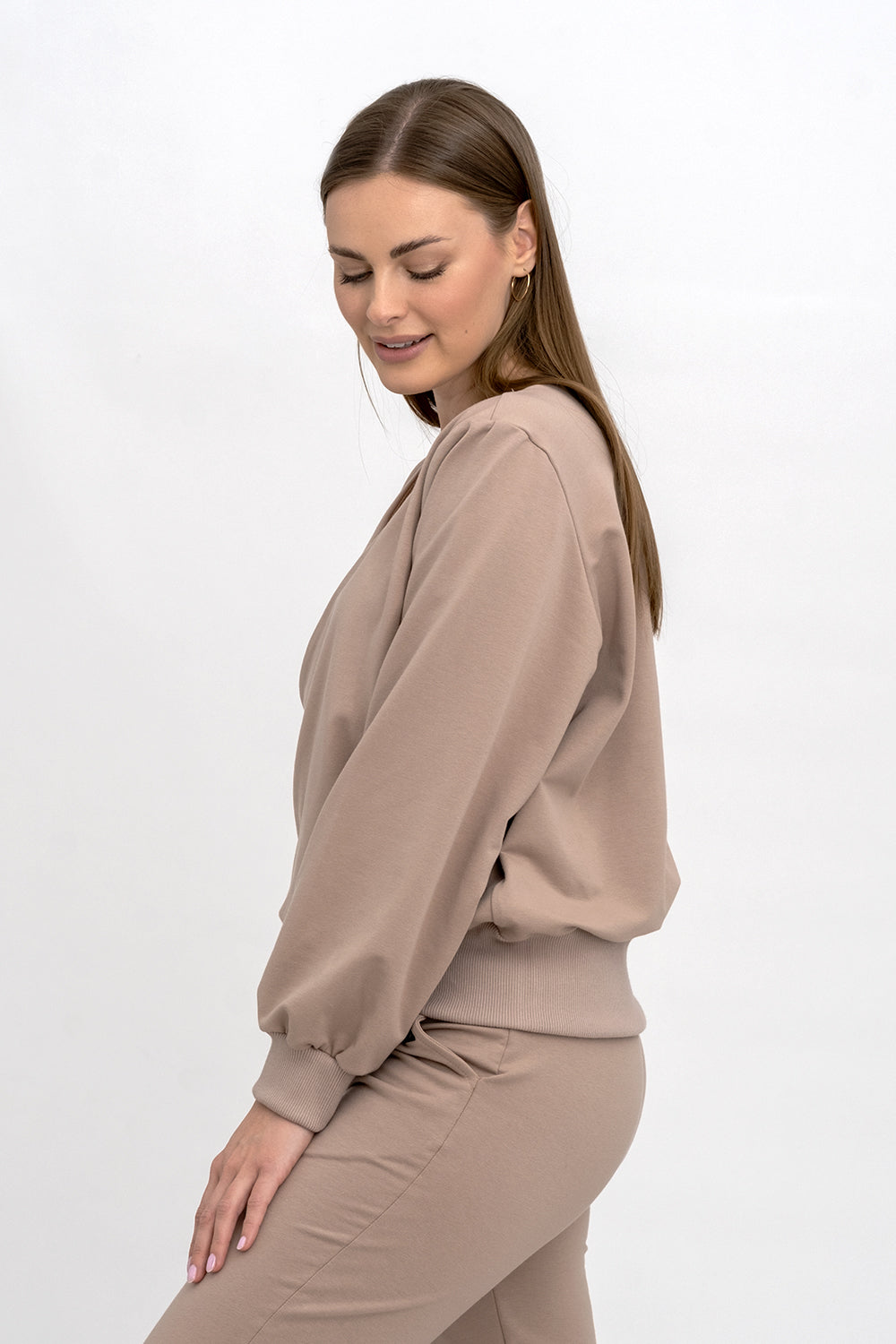 BLUZA ,,LUCCY" CAPUCINO