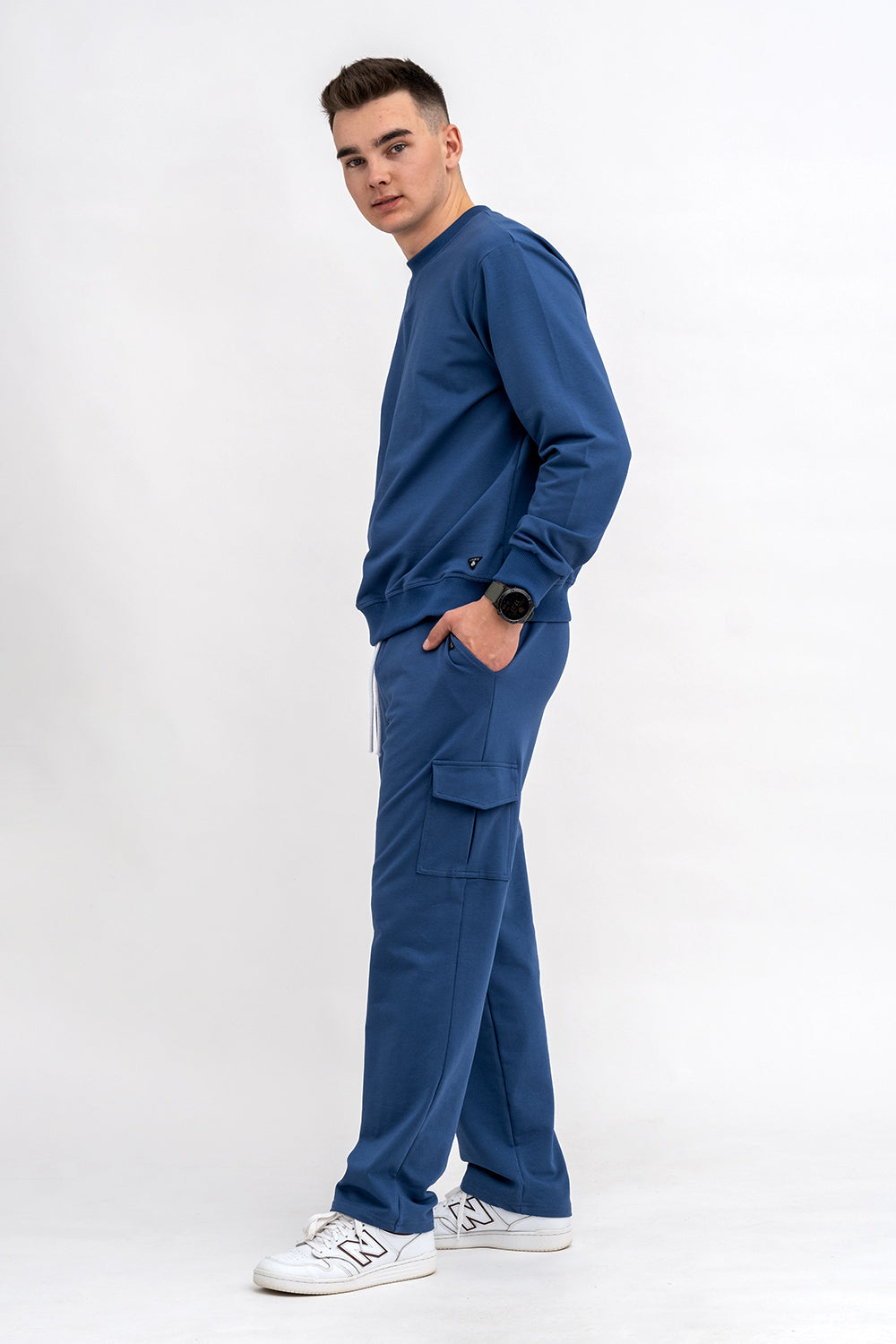 KOMPLET DRESOWY MĘSKI DENIM