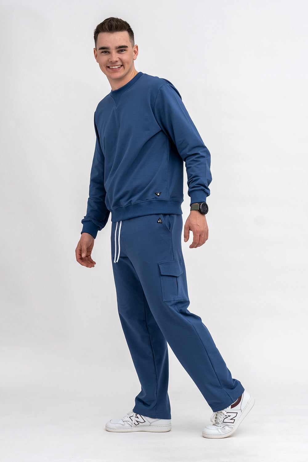 KOMPLET DRESOWY MĘSKI DENIM