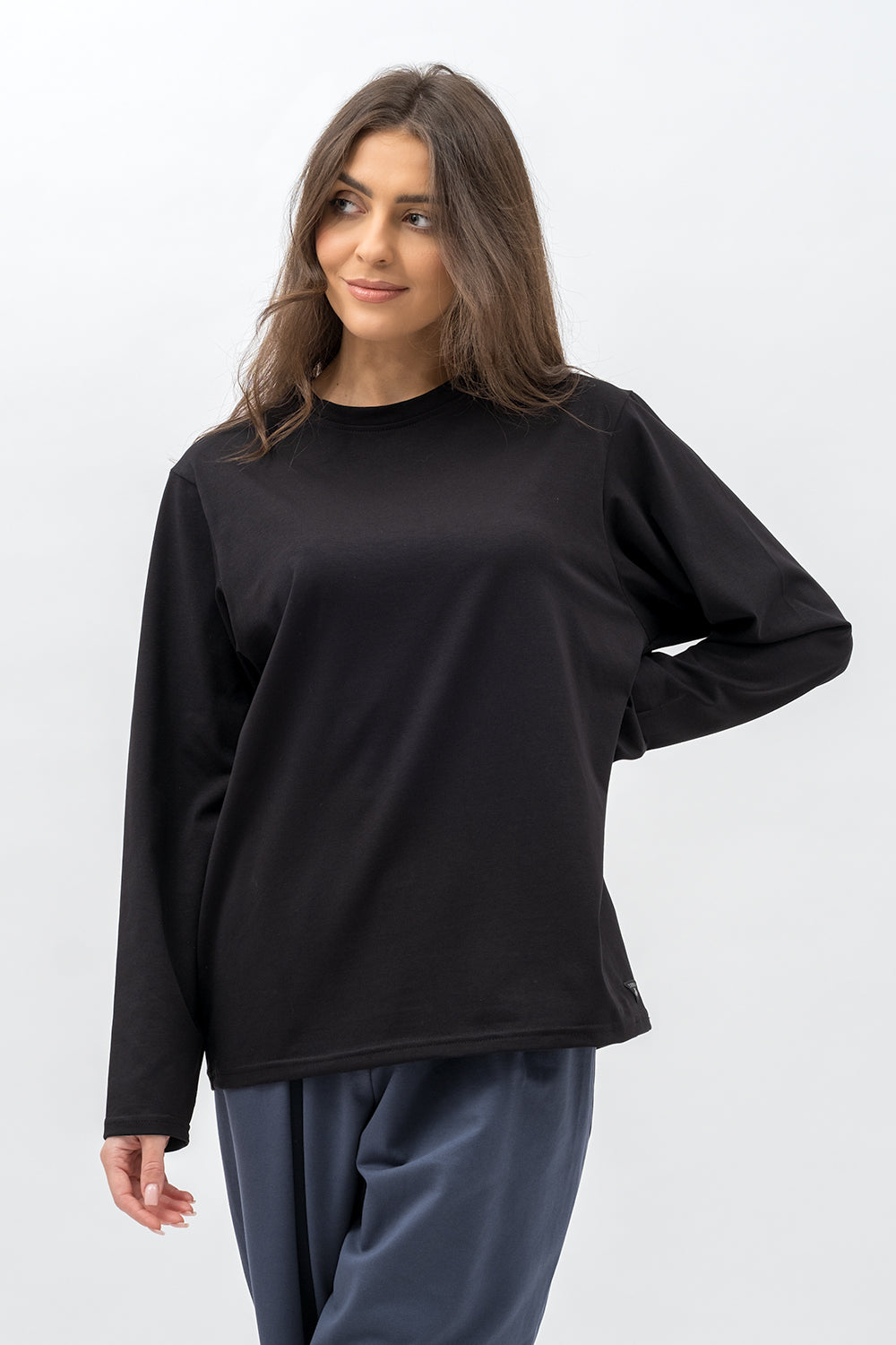 LONGSLEEVE LILY CZARNY
