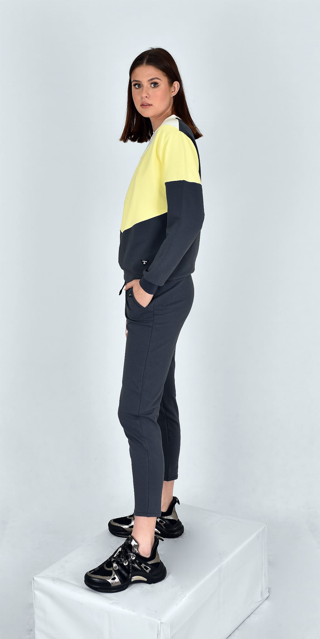 BLUZA WIRGINIA POPIELATA