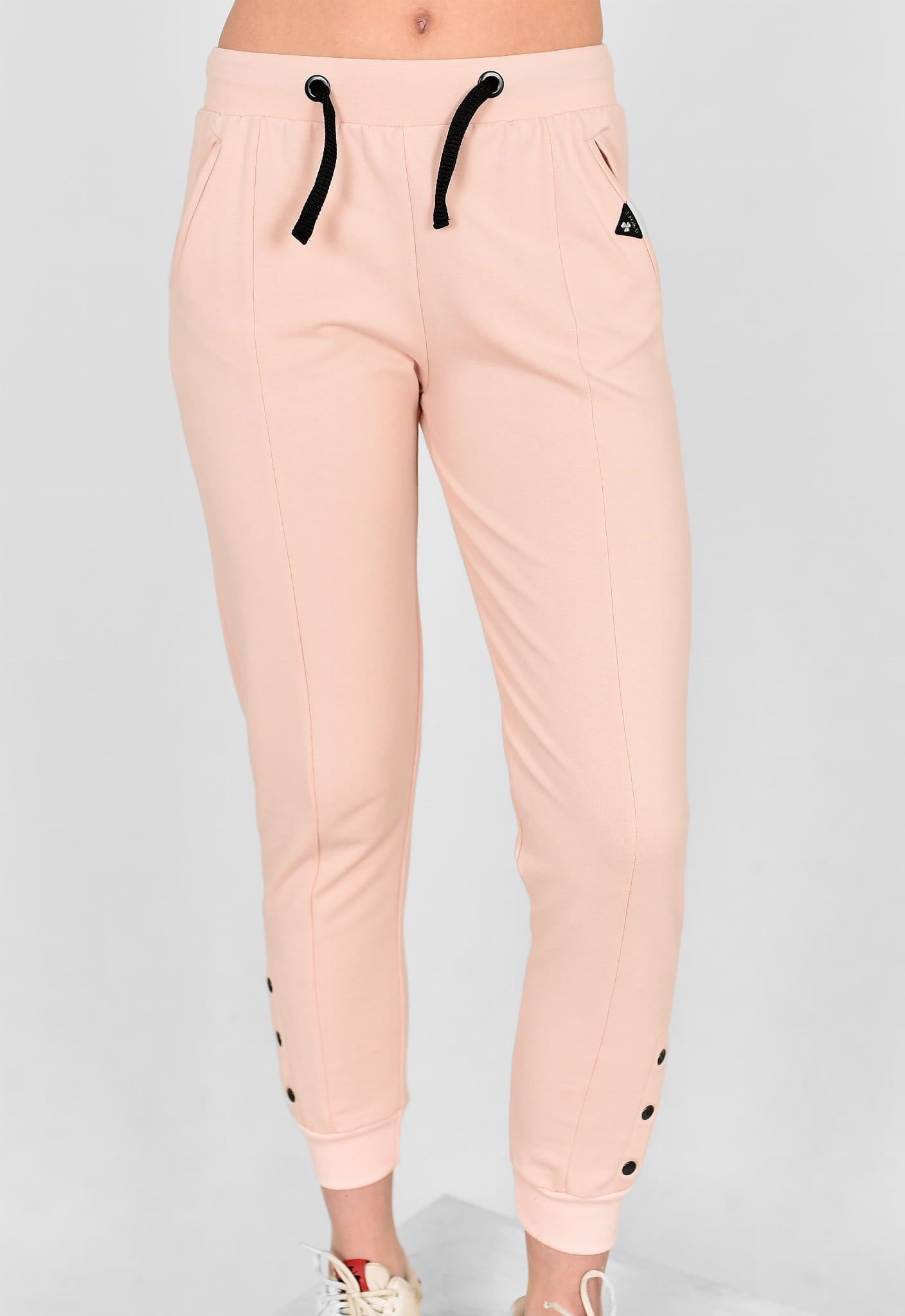 SPODNIE SKINNY GLORIA RÓŻOWE