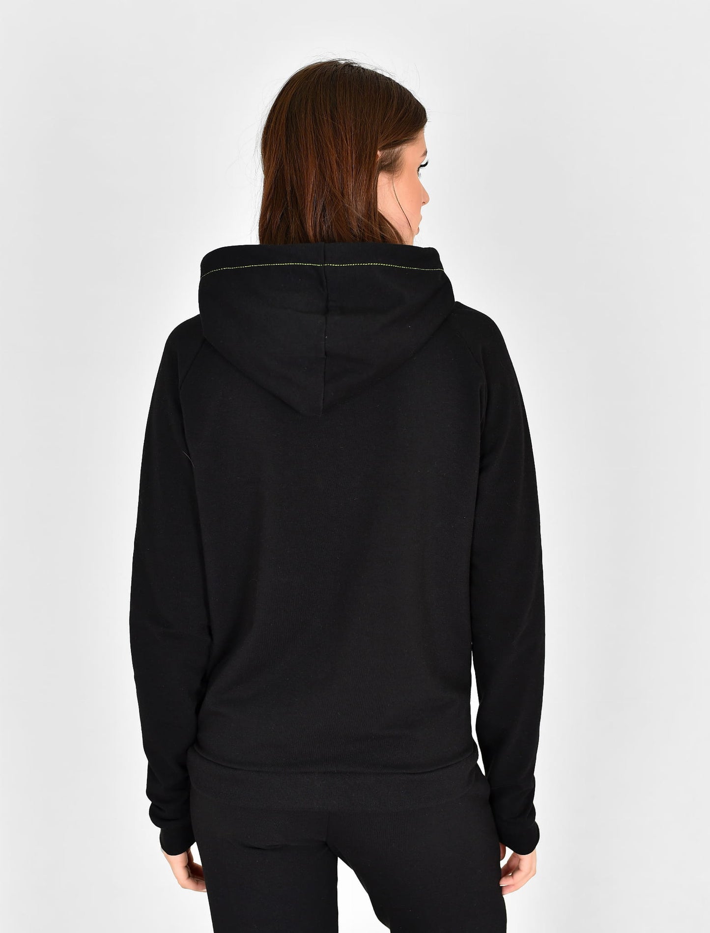 BLUZA NA ZAMEK CZARNA SUZANA