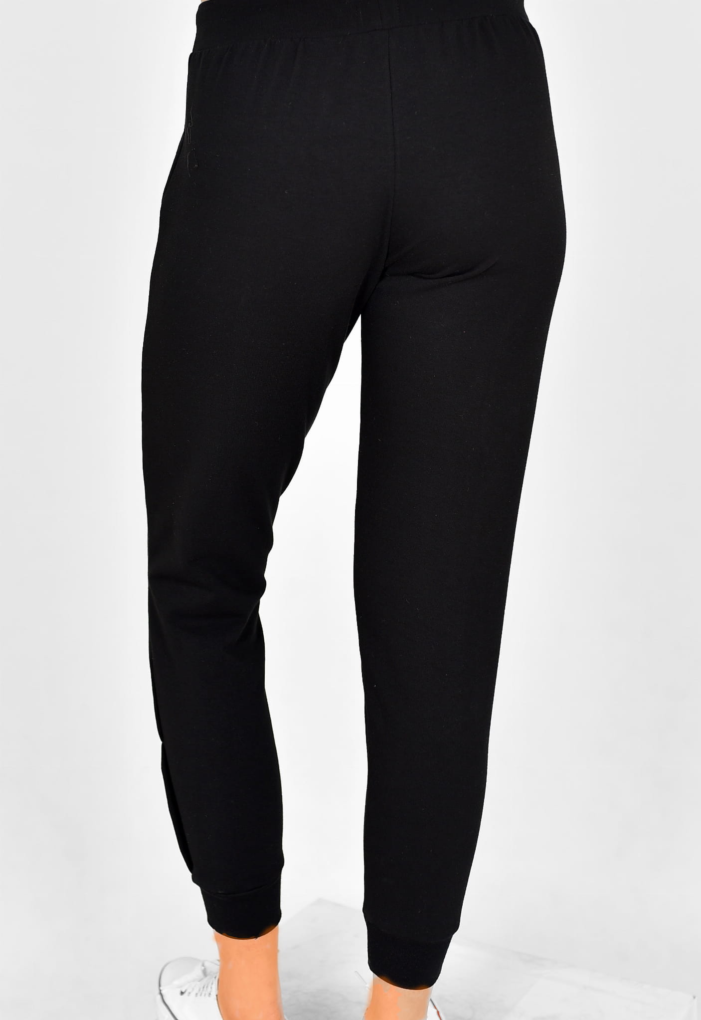 SPODNIE SKINNY GLORIA CZARNE