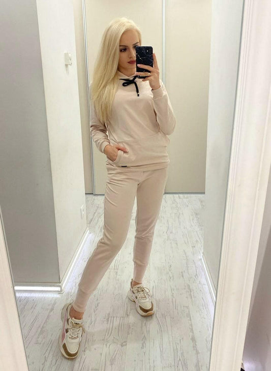 DRES DAMSKI  PASTEL  BEIGE OLIWIA