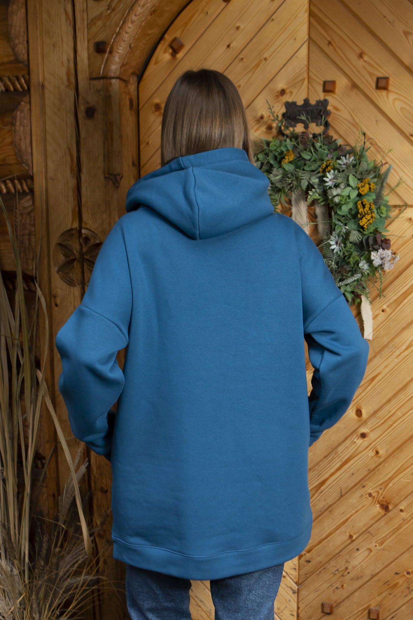 BLUZA DAMSKA RAGLAN,, KSENIA" PETROL