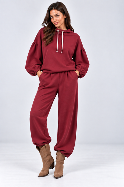KOMPLET DRESOWY ARIA BORDO