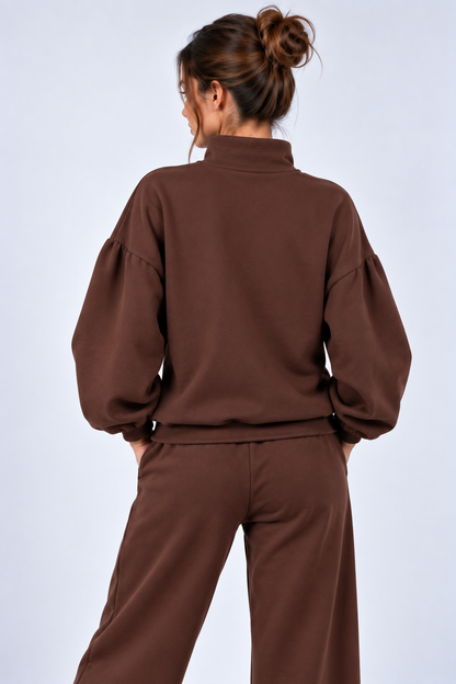 BLUZA  ARIA  CZEKOLADA