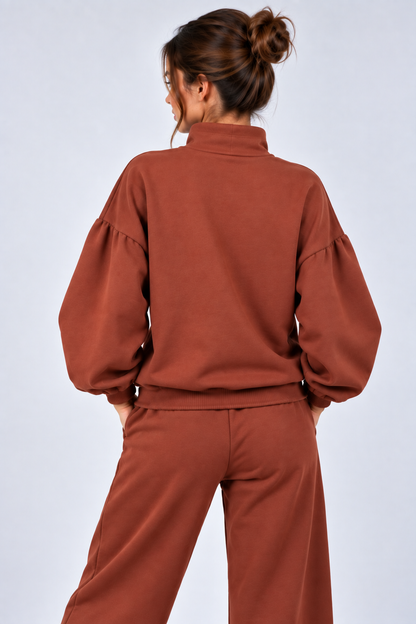 BLUZA  ARIA TERAKOTA