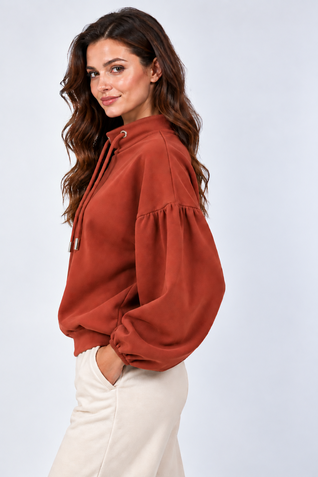 BLUZA  ARIA TERAKOTA