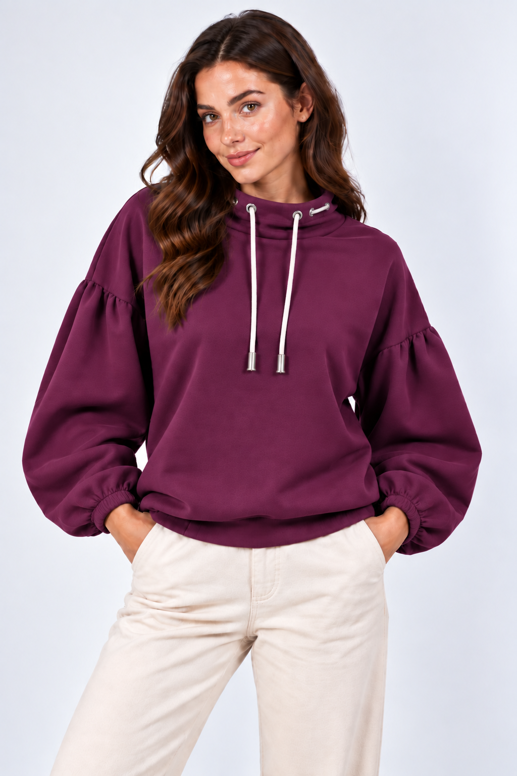 BLUZA  ARIA  ŚLIWKA