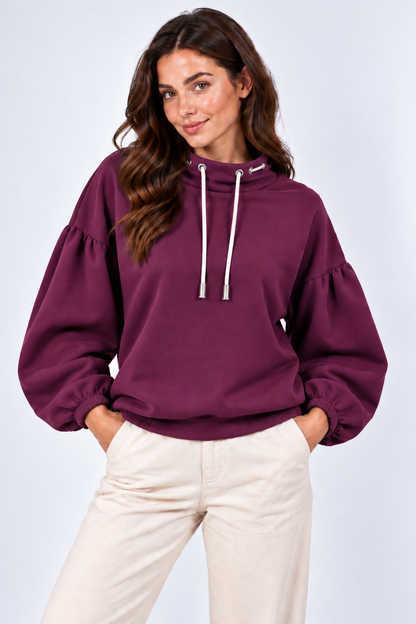 BLUZA  ARIA  ŚLIWKA