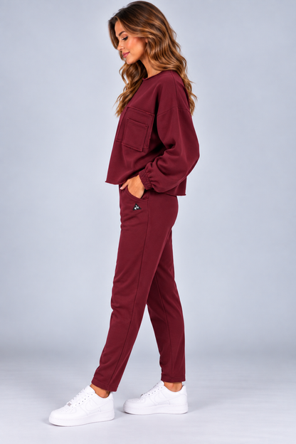 KOMPLET DRESOWY FLAVIA BORDO