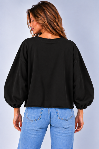 BLUZA  FLAVIA CZARNA