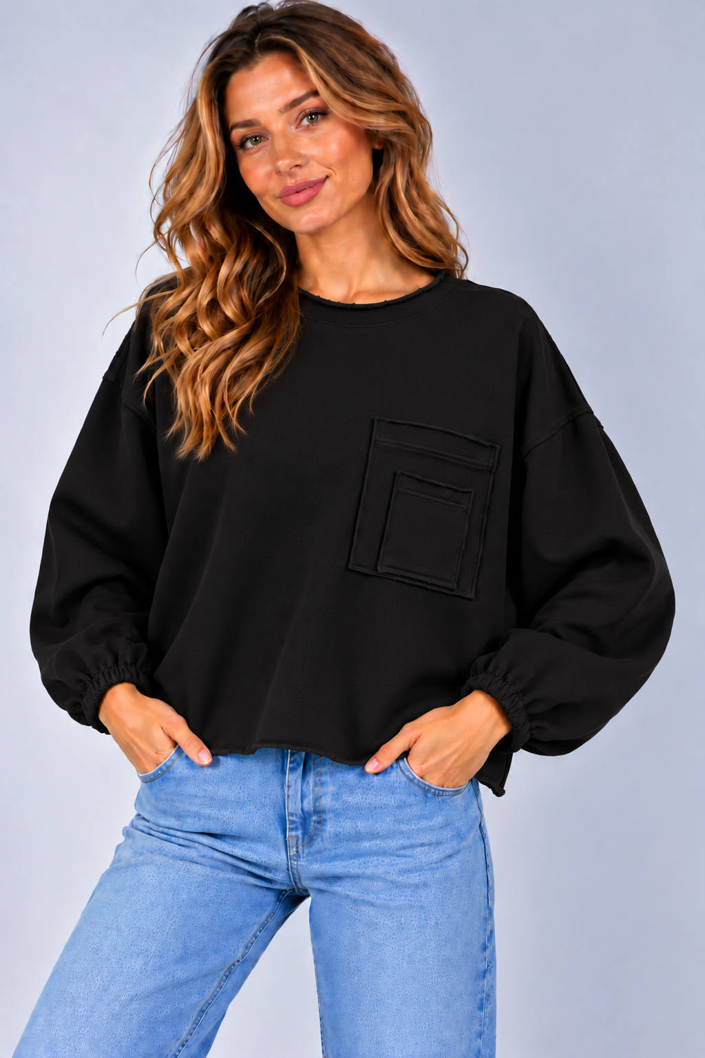 BLUZA  FLAVIA CZARNA