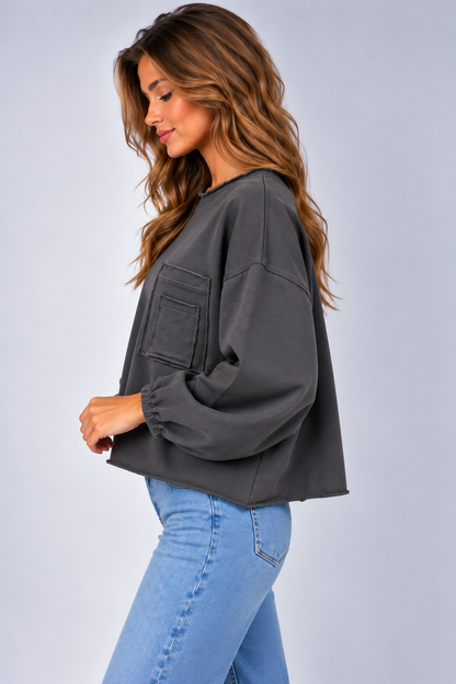 BLUZA  FLAVIA GRAFIT