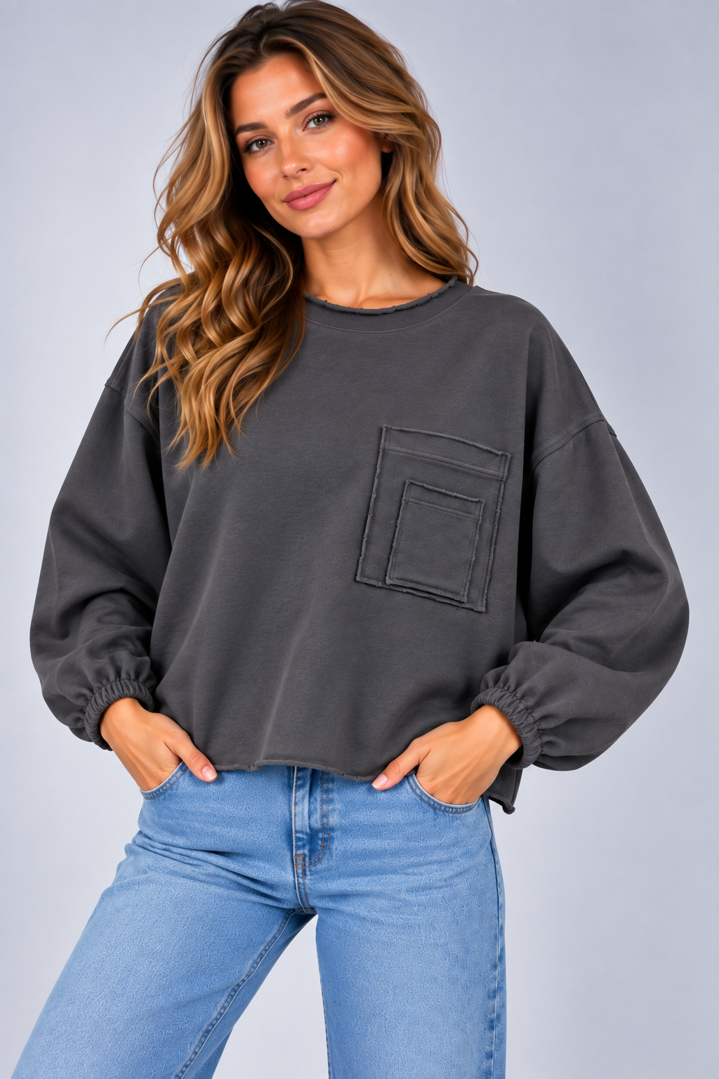 BLUZA  FLAVIA GRAFIT