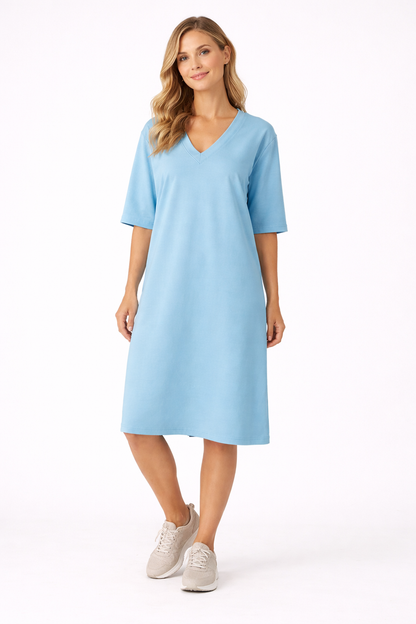 SUKIENKA  ELLISON  DEKOLD V NIEBIESKI