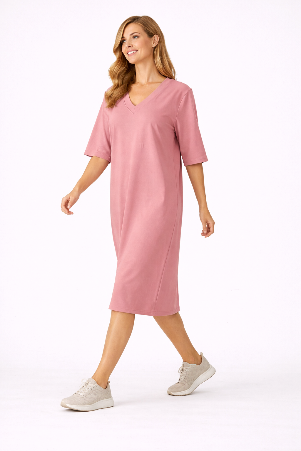 SUKIENKA  ELLISON  DEKOLD V RÓŻ