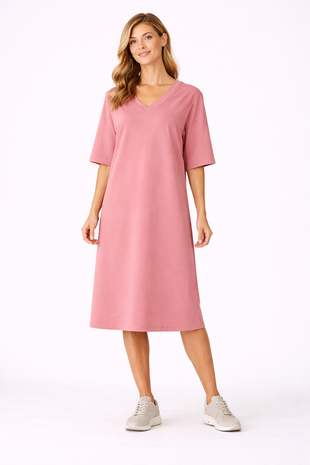 SUKIENKA  ELLISON  DEKOLD V RÓŻ