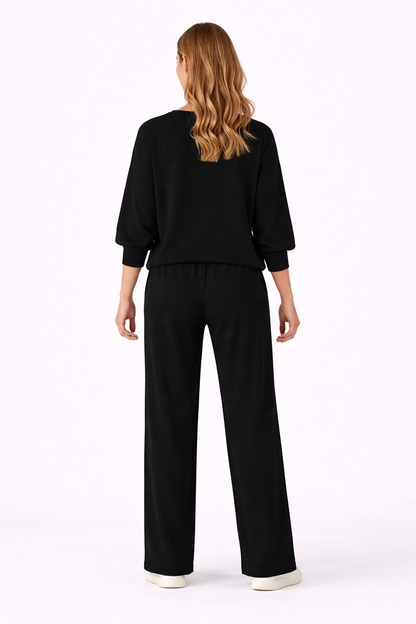 KOMPLET  DAMSKI MILA CZARNY