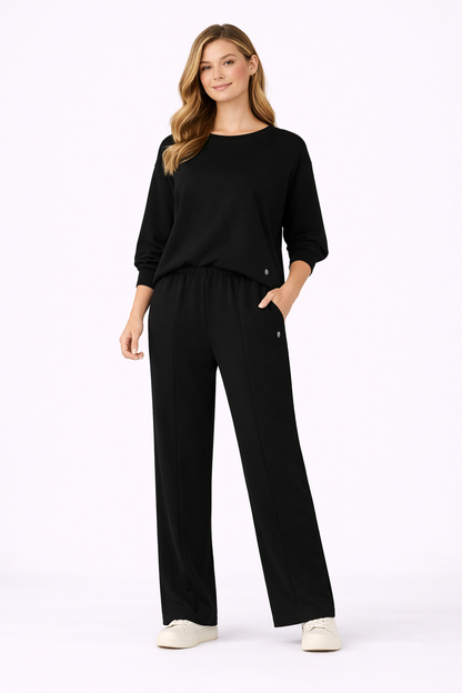 KOMPLET  DAMSKI MILA CZARNY