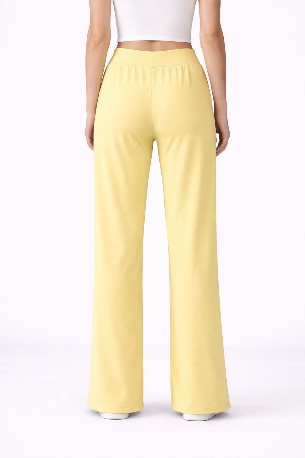 SPODNIE  DAMSKIE ,,MILA" ŻÓŁTE