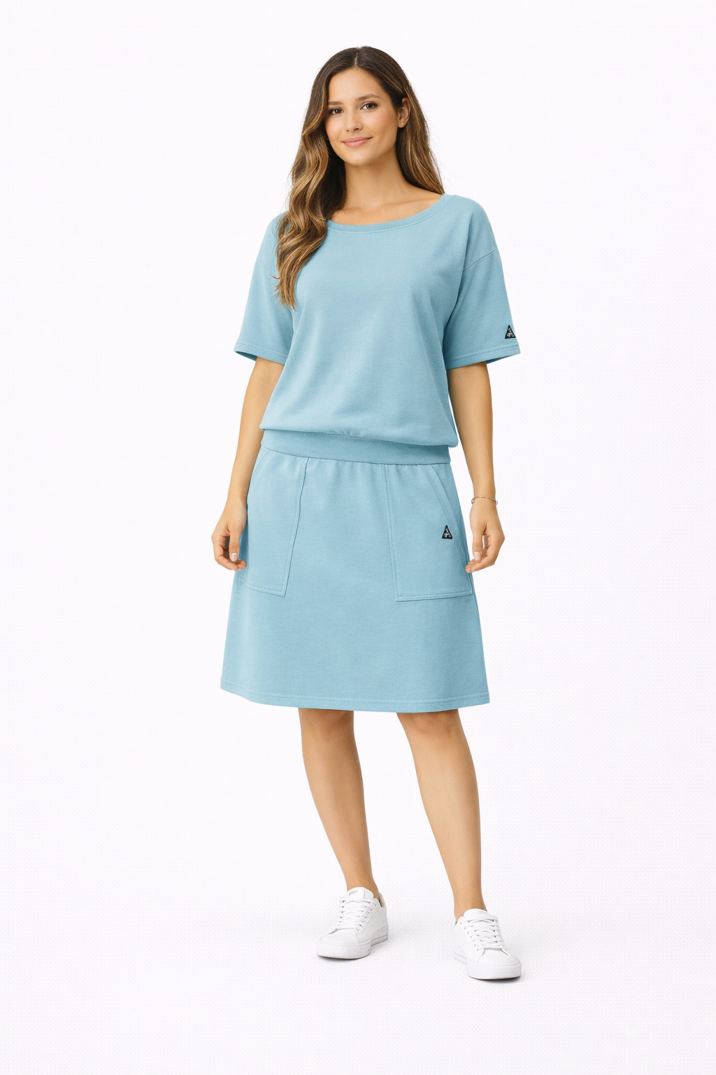 KOMPLET  DAMSKI ,,NOEL" NIEBIESKI