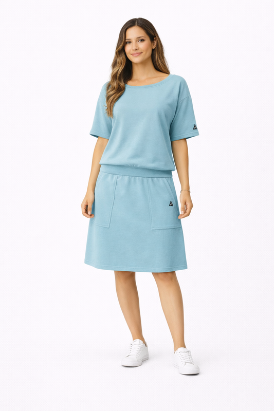 KOMPLET  DAMSKI ,,NOEL" NIEBIESKI