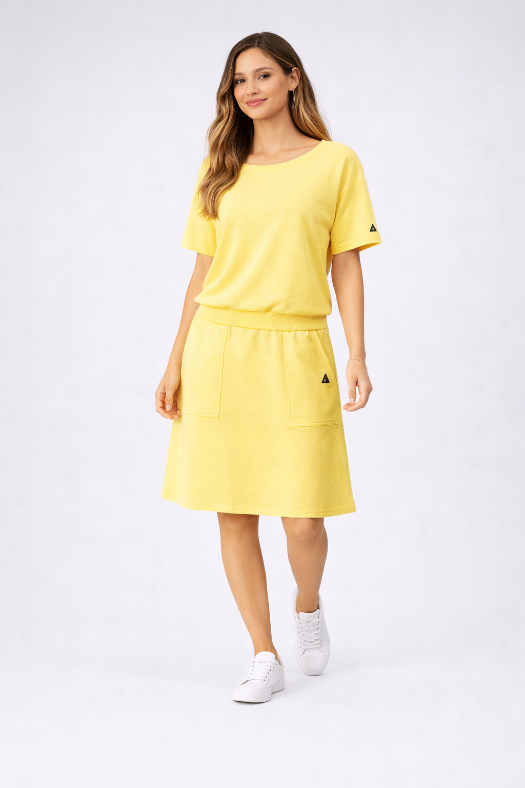 KOMPLET  DAMSKI ,,NOEL" ŻÓŁTY